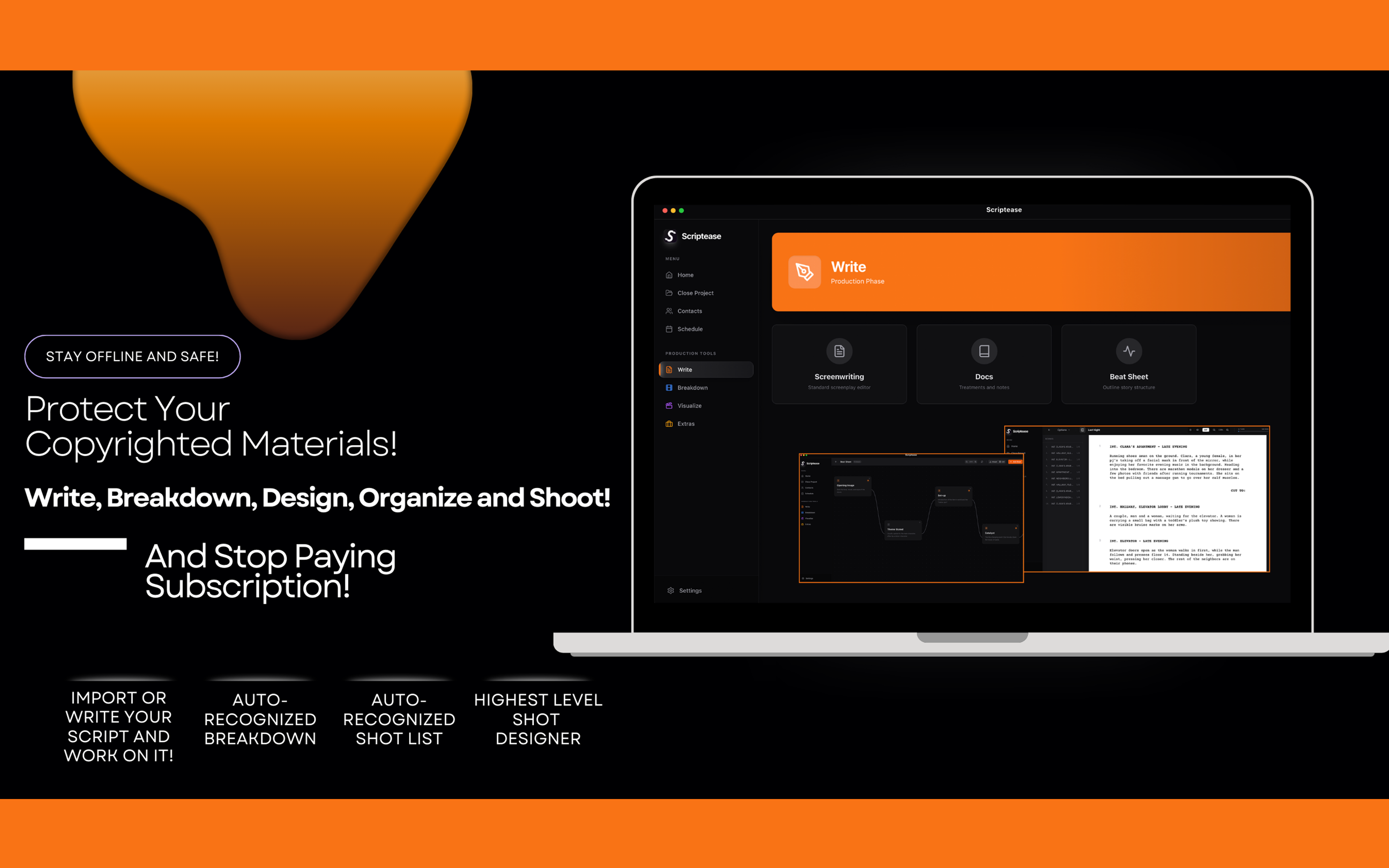 Scriptease Production Tools